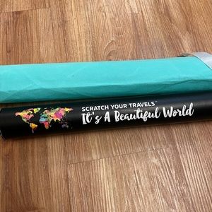 Scratch Your Travels Wall Art